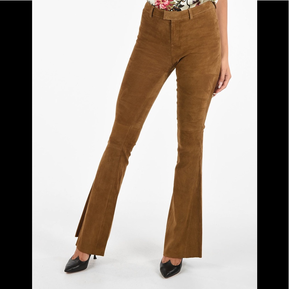 Leather Seattle suede pants